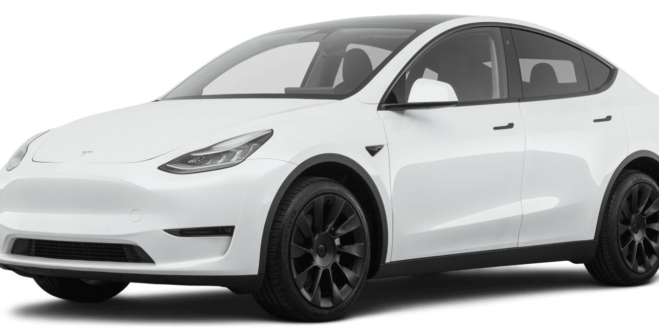 TESLA MODEL Y 2021 5YJYGDEEXMF294427 image